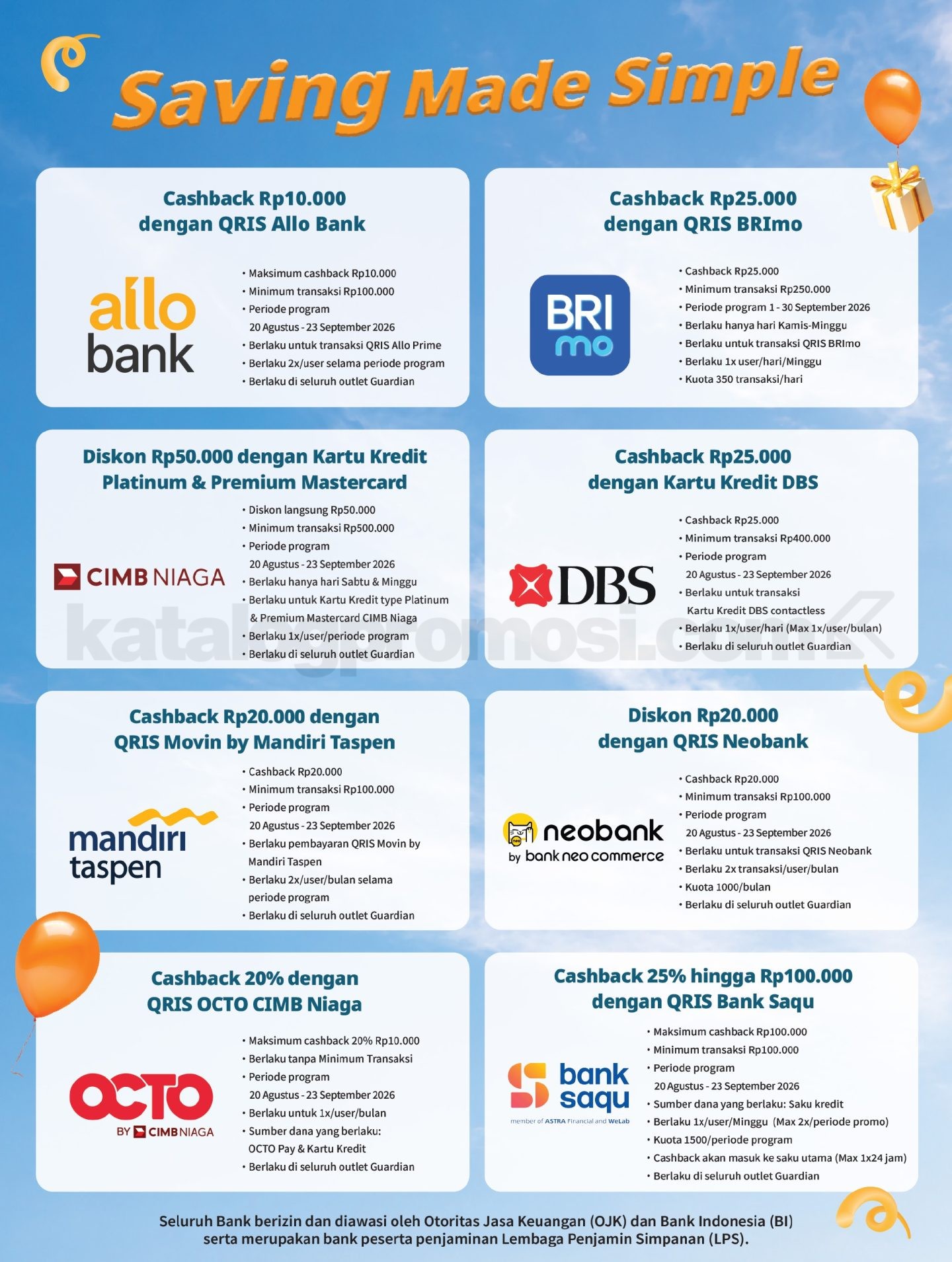 Promo Katalog GUARDIAN Periode 20 Agustus - 23 September 2026 Promo Katalog GUARDIAN Periode 20 Agustus - 23 September 2026 51