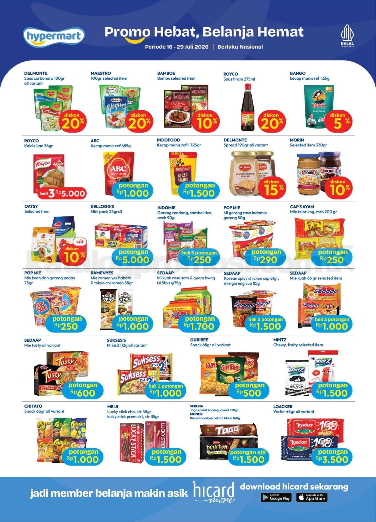 Katalog Promo Hypermart Terbaru 16-29 Juli 2026 Katalog Promo Hypermart Terbaru 16-29 Juli 2026 6