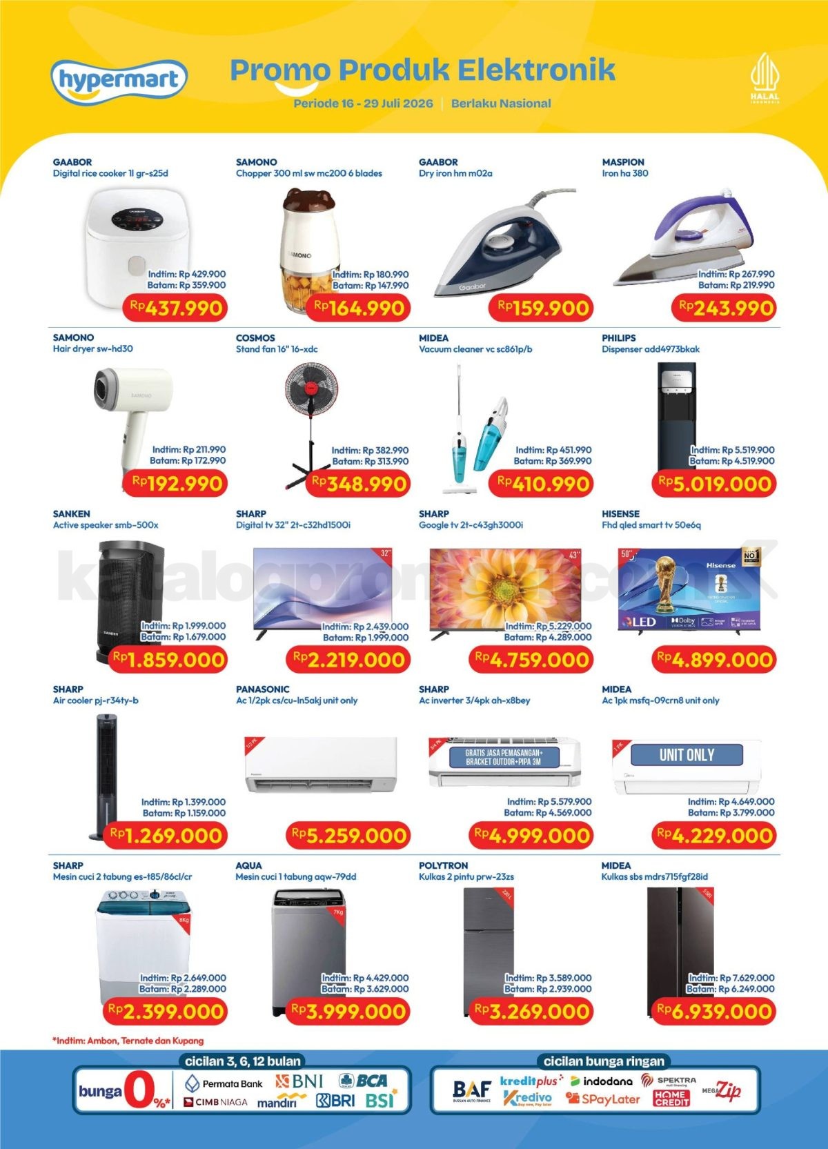 Katalog Promo Hypermart Terbaru 16-29 Juli 2026 Katalog Promo Hypermart Terbaru 16-29 Juli 2026 14