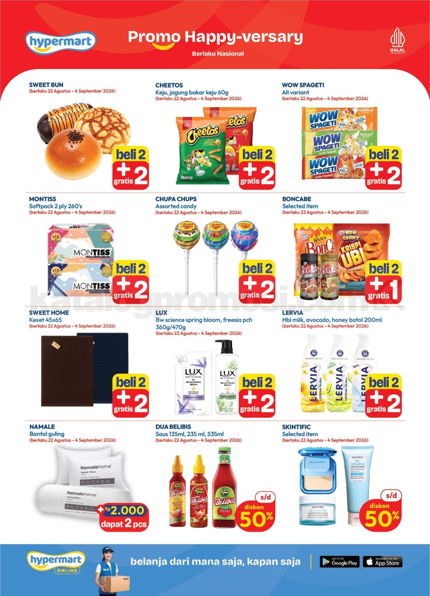 Katalog Promo Hypermart Terbaru 22 Agustus - 04 September 2026