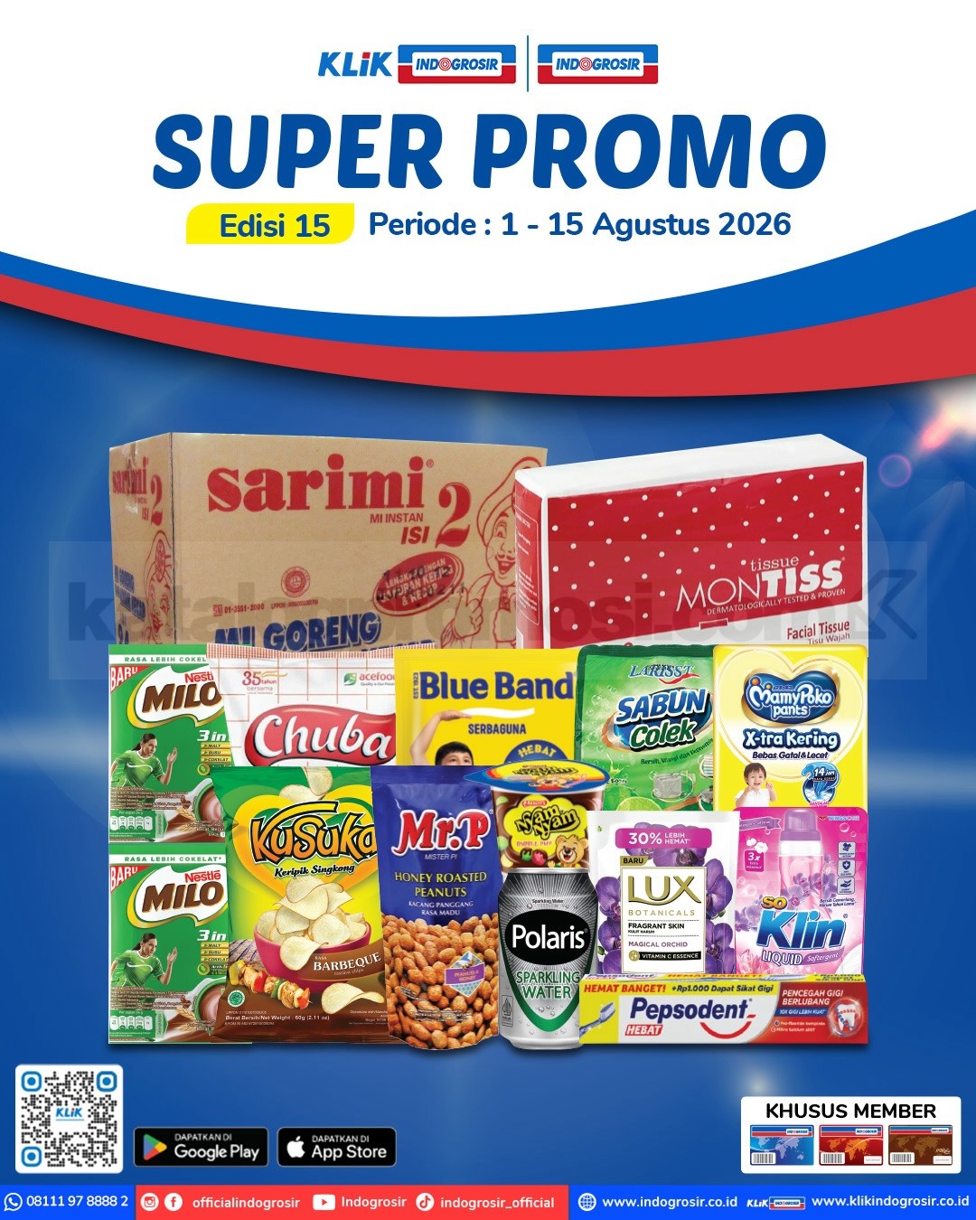 KATALOG PROMO INDOGROSIR HARI INI 01-15 Agustus 2026