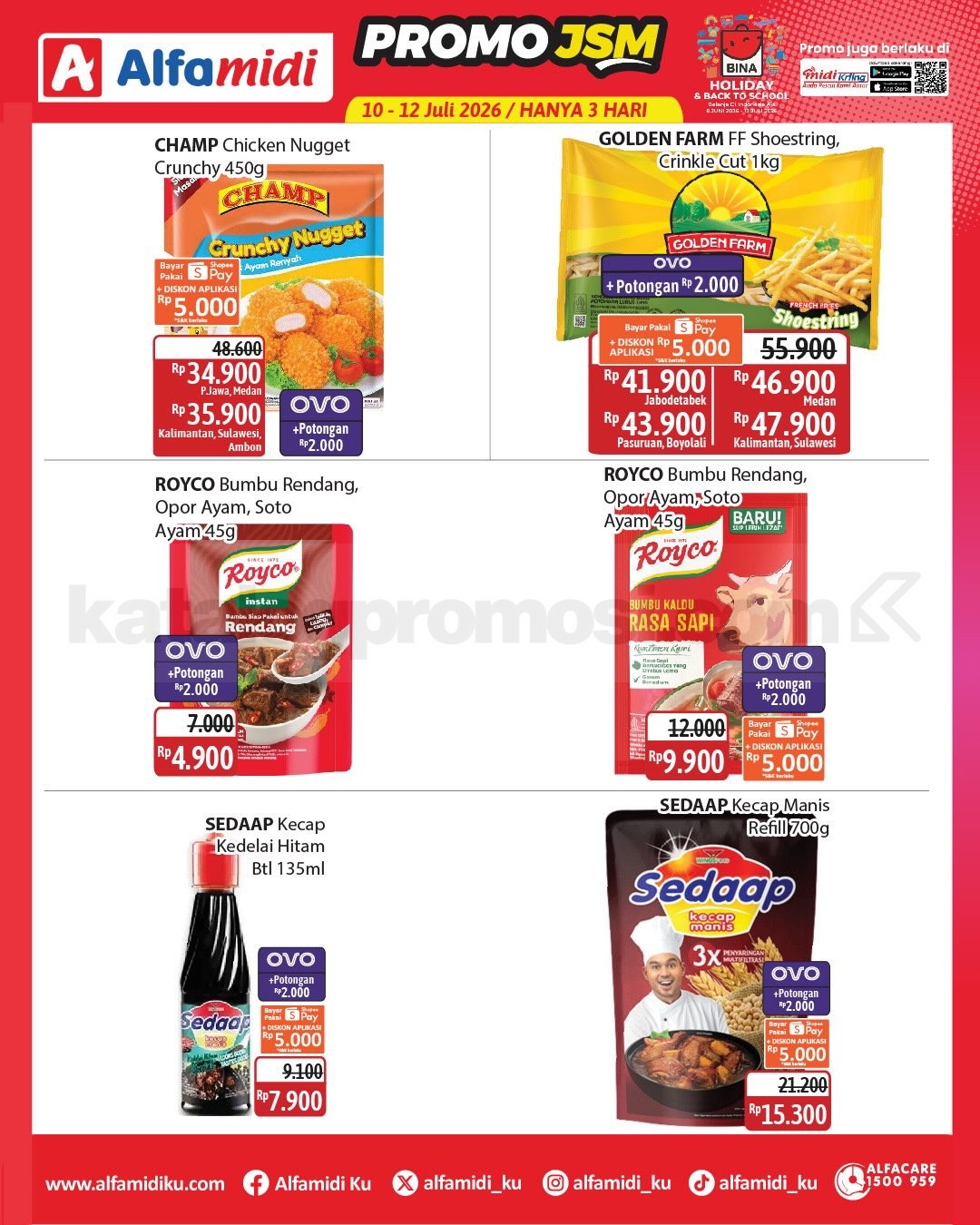 Promo JSM ALFAMIDI MINGGU INI 10-12 Juli 2026