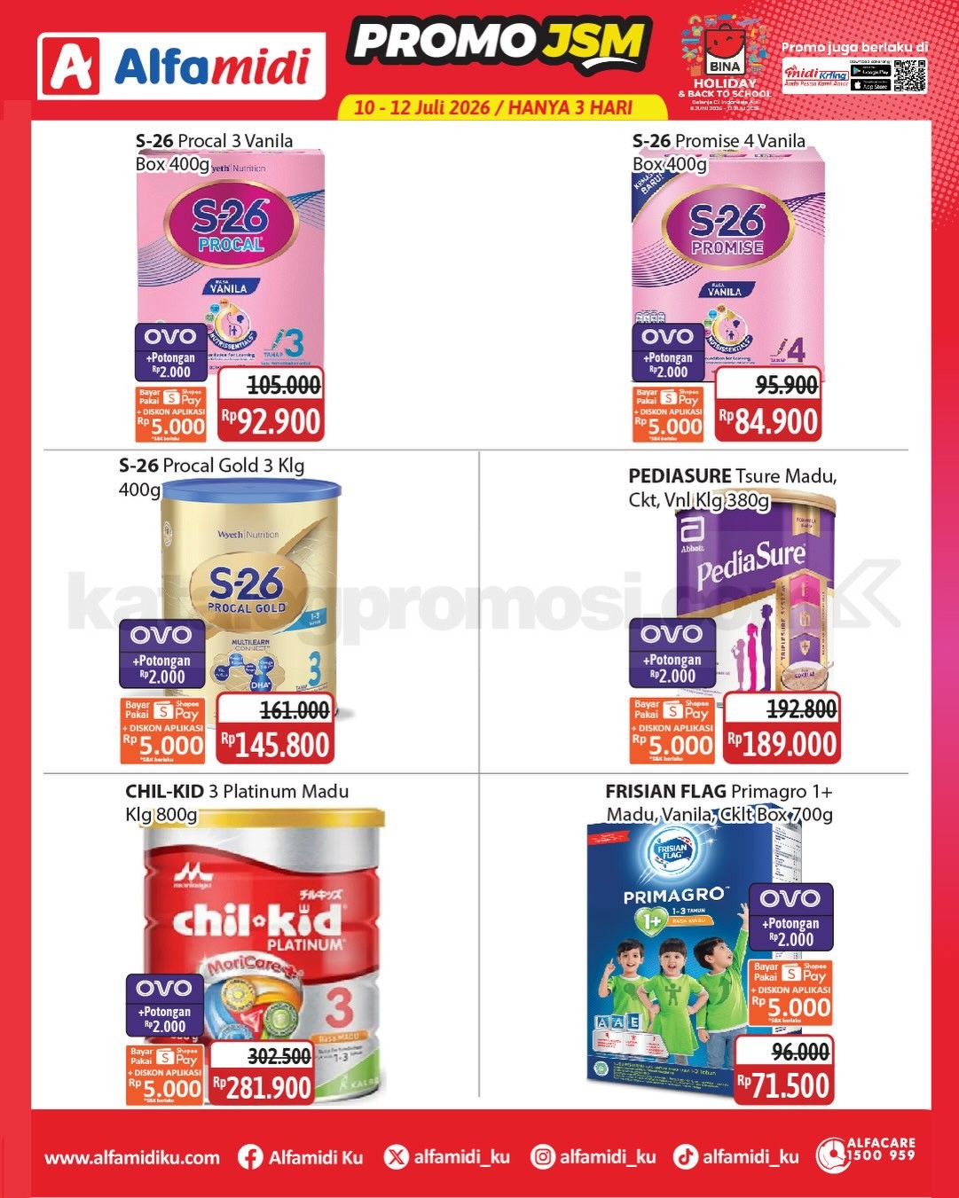 Promo JSM ALFAMIDI MINGGU INI 10-12 Juli 2026