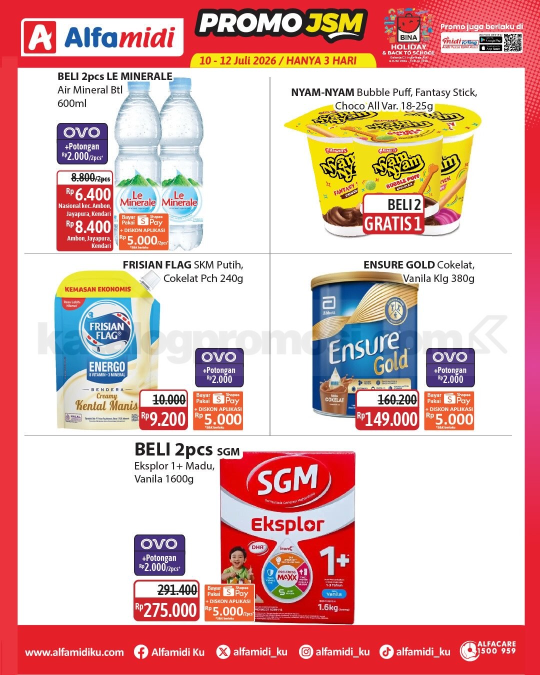 Promo JSM ALFAMIDI MINGGU INI 10-12 Juli 2026