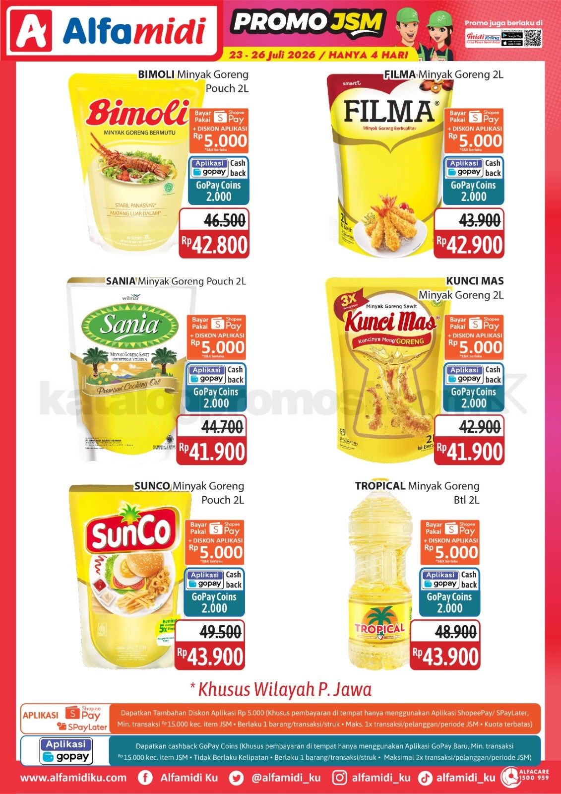 Promo JSM ALFAMIDI MINGGU INI 23-26 Juli 2026