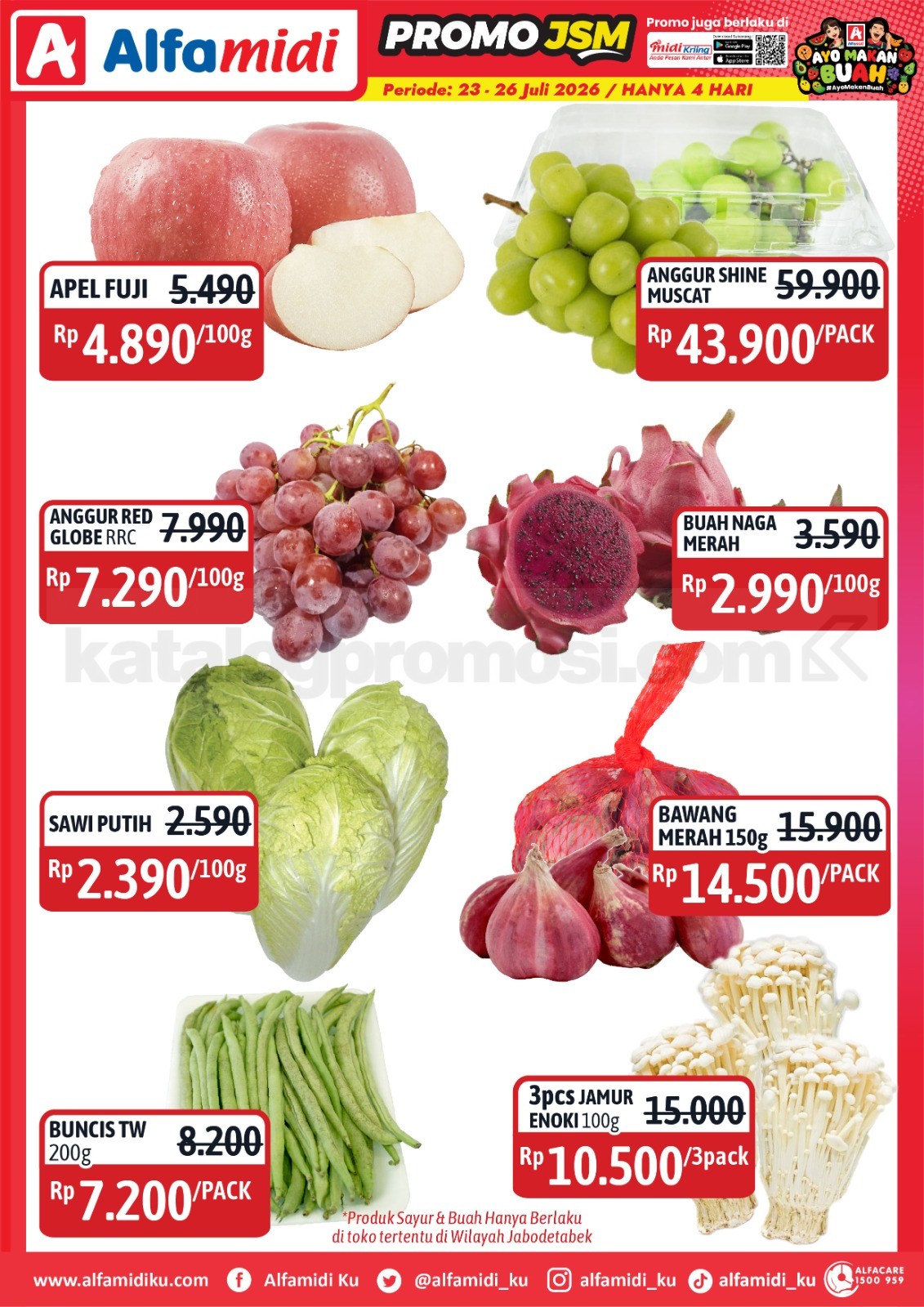 Promo JSM ALFAMIDI MINGGU INI 23-26 Juli 2026