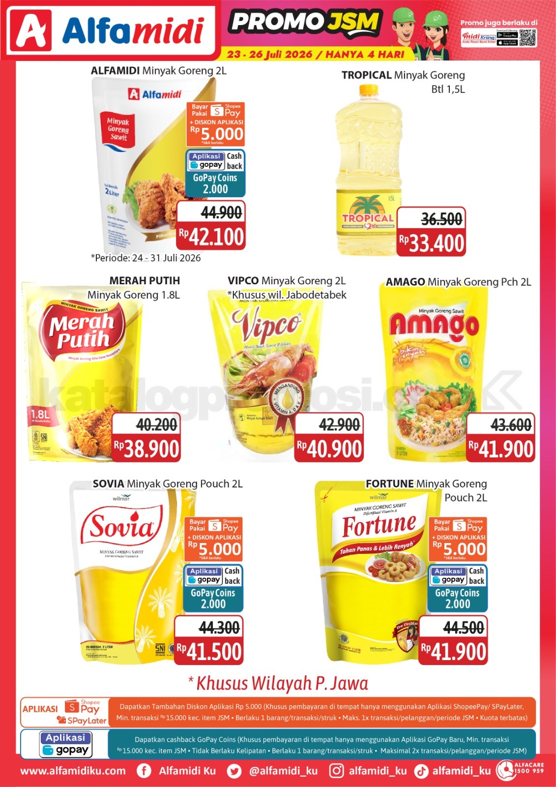 Promo JSM ALFAMIDI MINGGU INI 23-26 Juli 2026