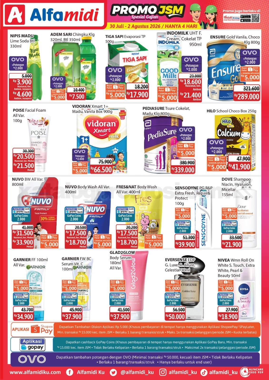 Promo JSM ALFAMIDI MINGGU INI 30 Juli - 02 Agustus 2026