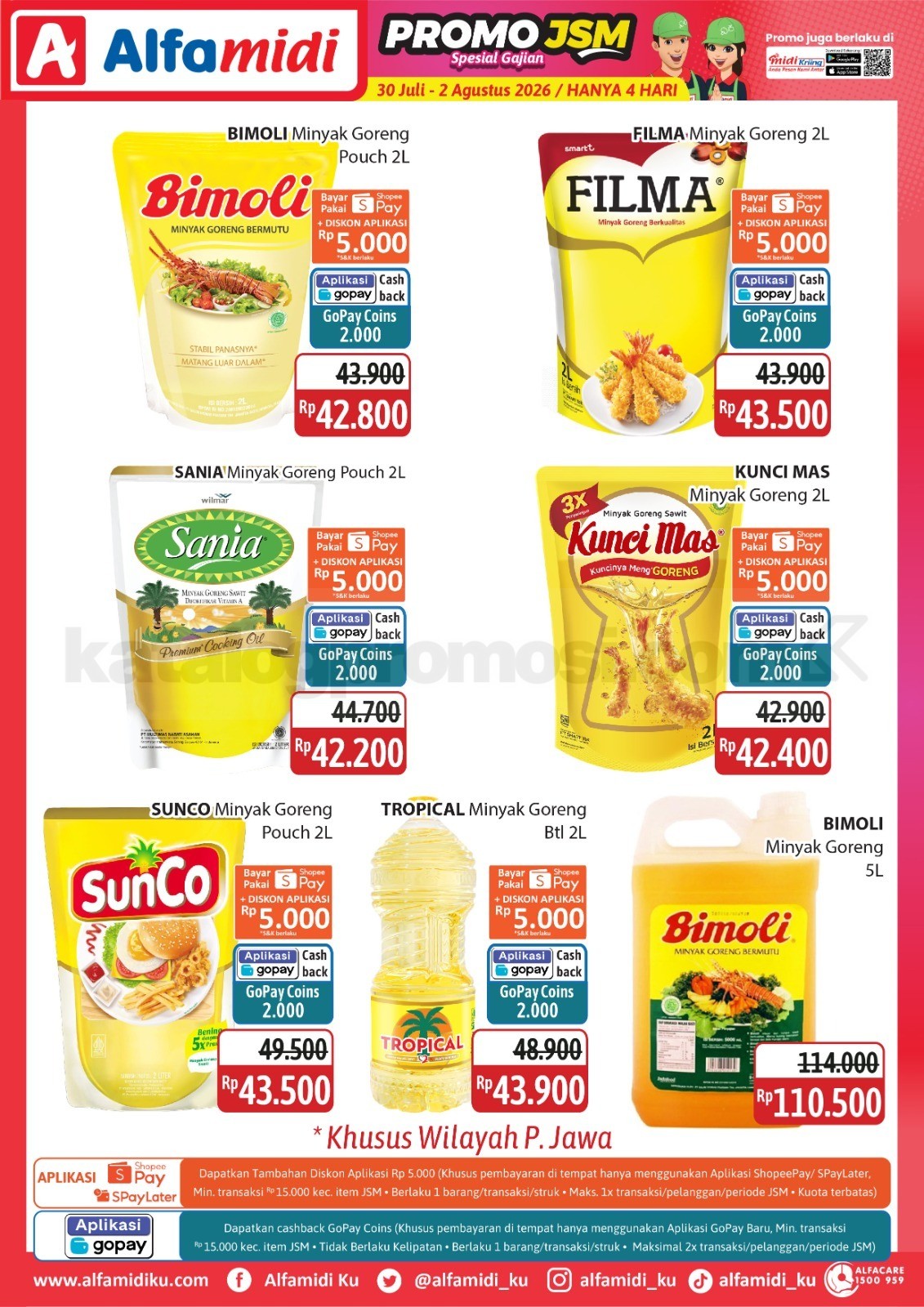 Promo JSM ALFAMIDI MINGGU INI 30 Juli - 02 Agustus 2026
