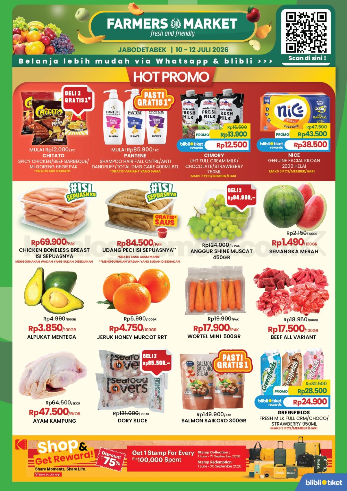 Promo JSM Farmers Market Weekend 10-12 Juli 2026