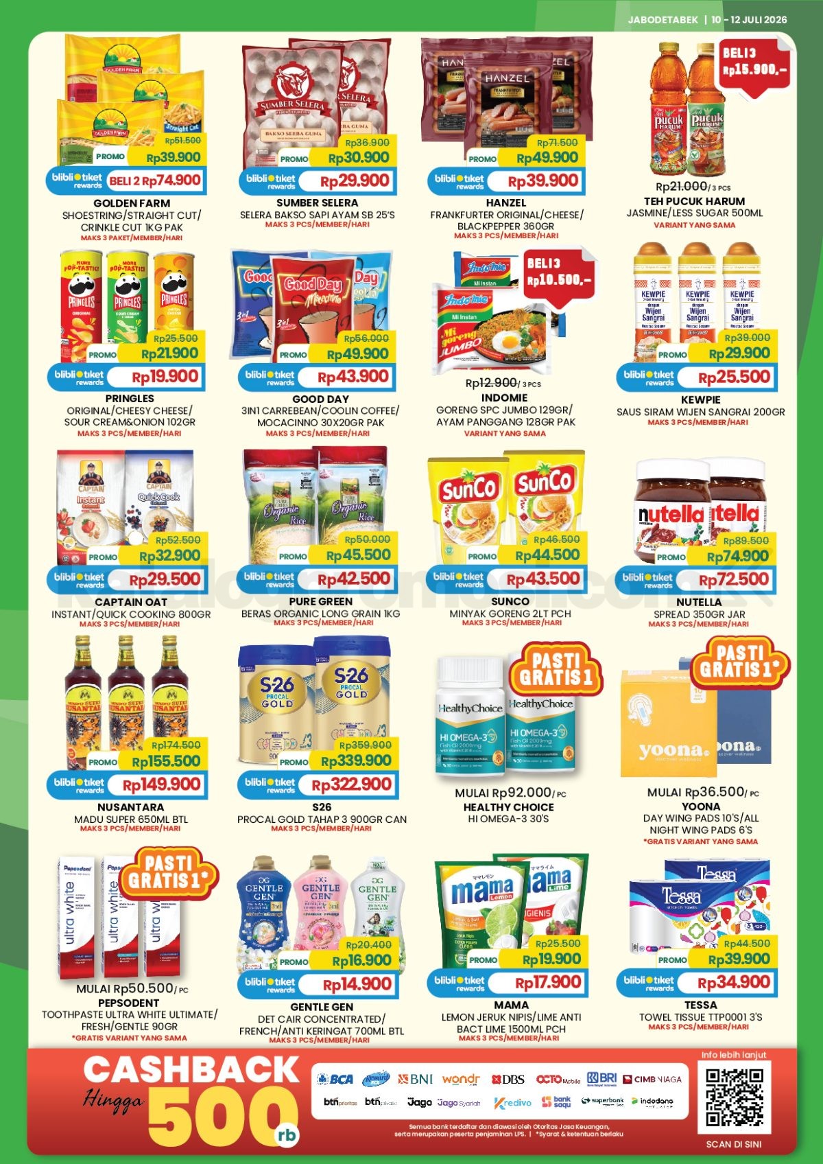 Promo JSM Farmers Market Weekend 10-12 Juli 2026
