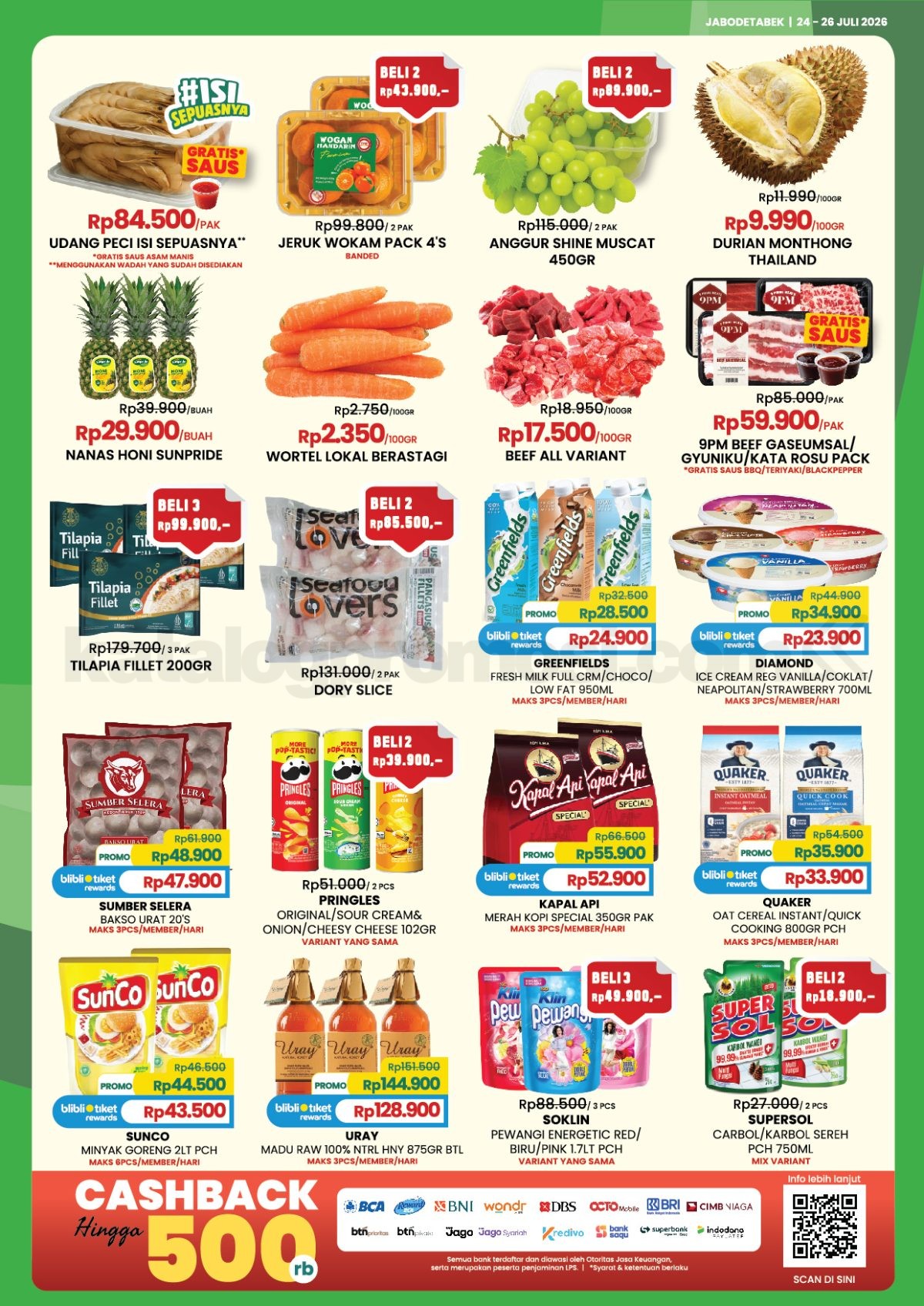 Promo JSM Farmers Market Weekend 24-26 Juli 2026