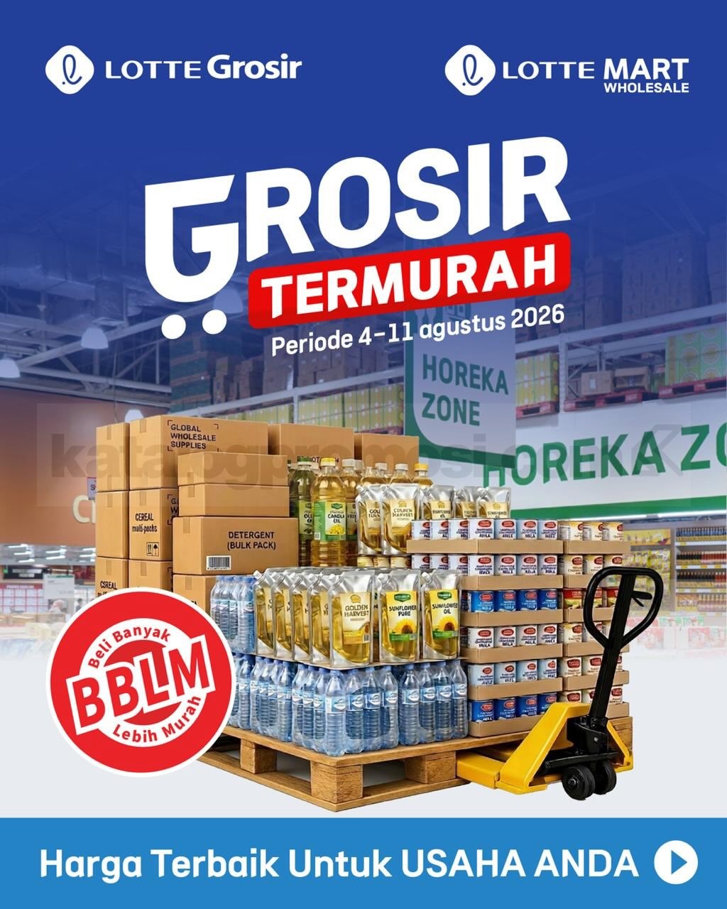 Katalog Promo LOTTE GROSIR TERBARU 04-11 Agustus 2026
