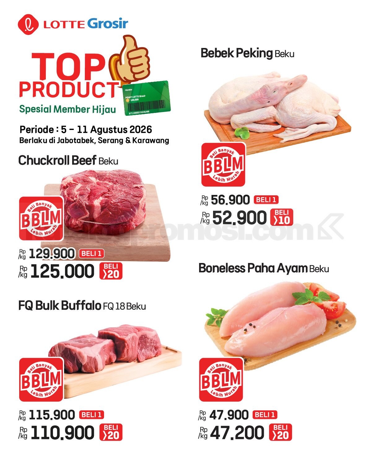 Katalog Promo LOTTE GROSIR TERBARU 04-11 Agustus 2026