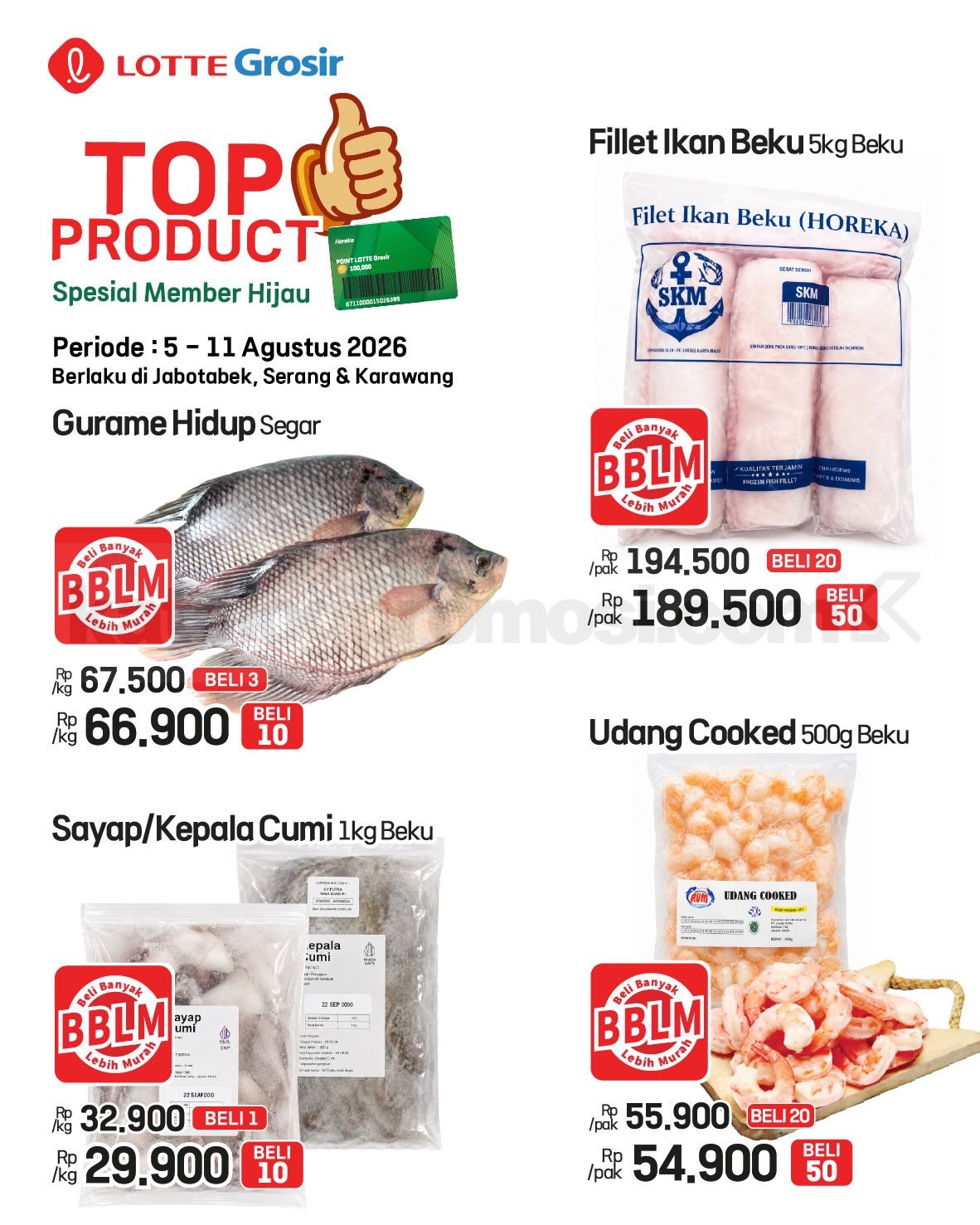 Katalog Promo LOTTE GROSIR TERBARU 04-11 Agustus 2026