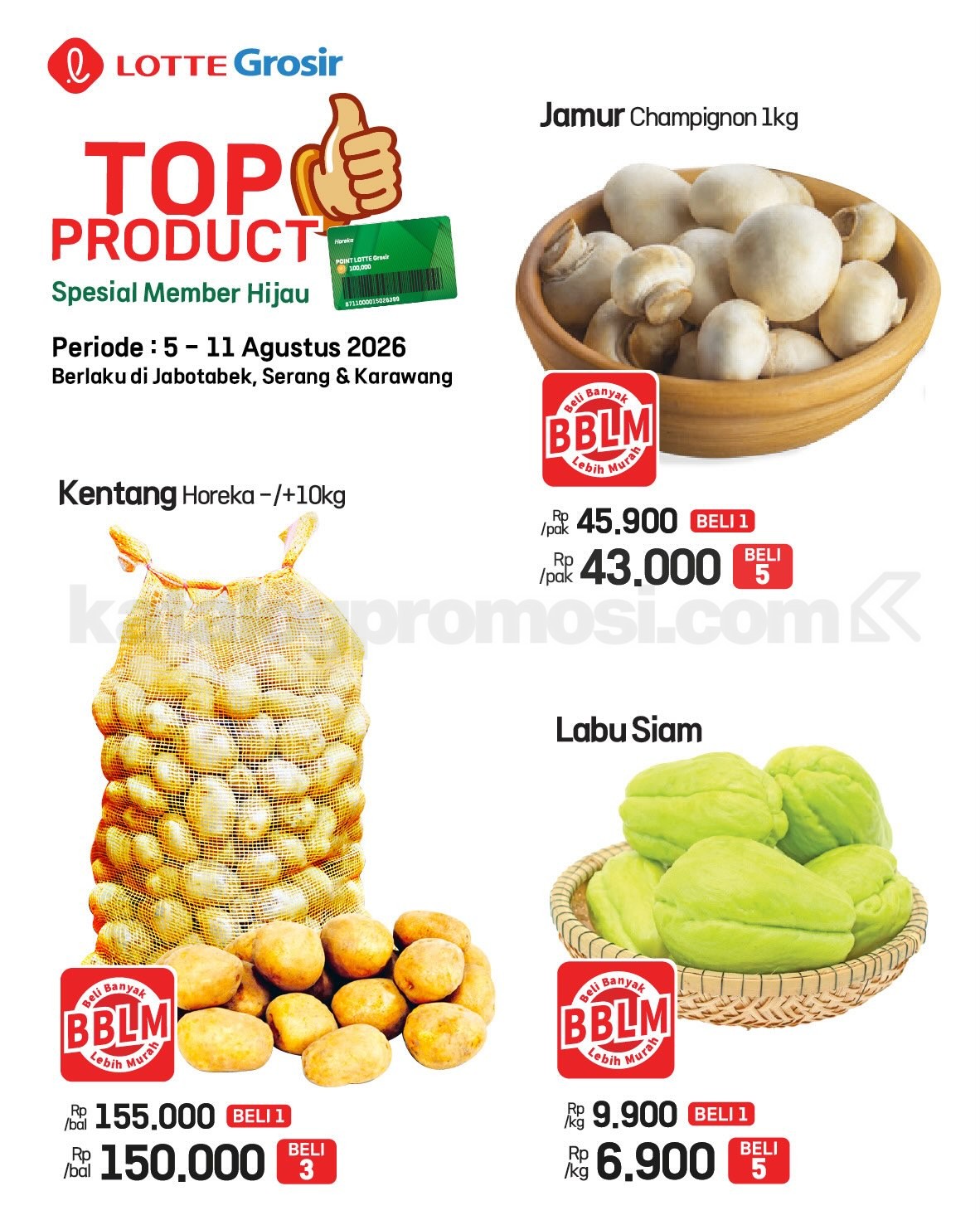 Katalog Promo LOTTE GROSIR TERBARU 04-11 Agustus 2026