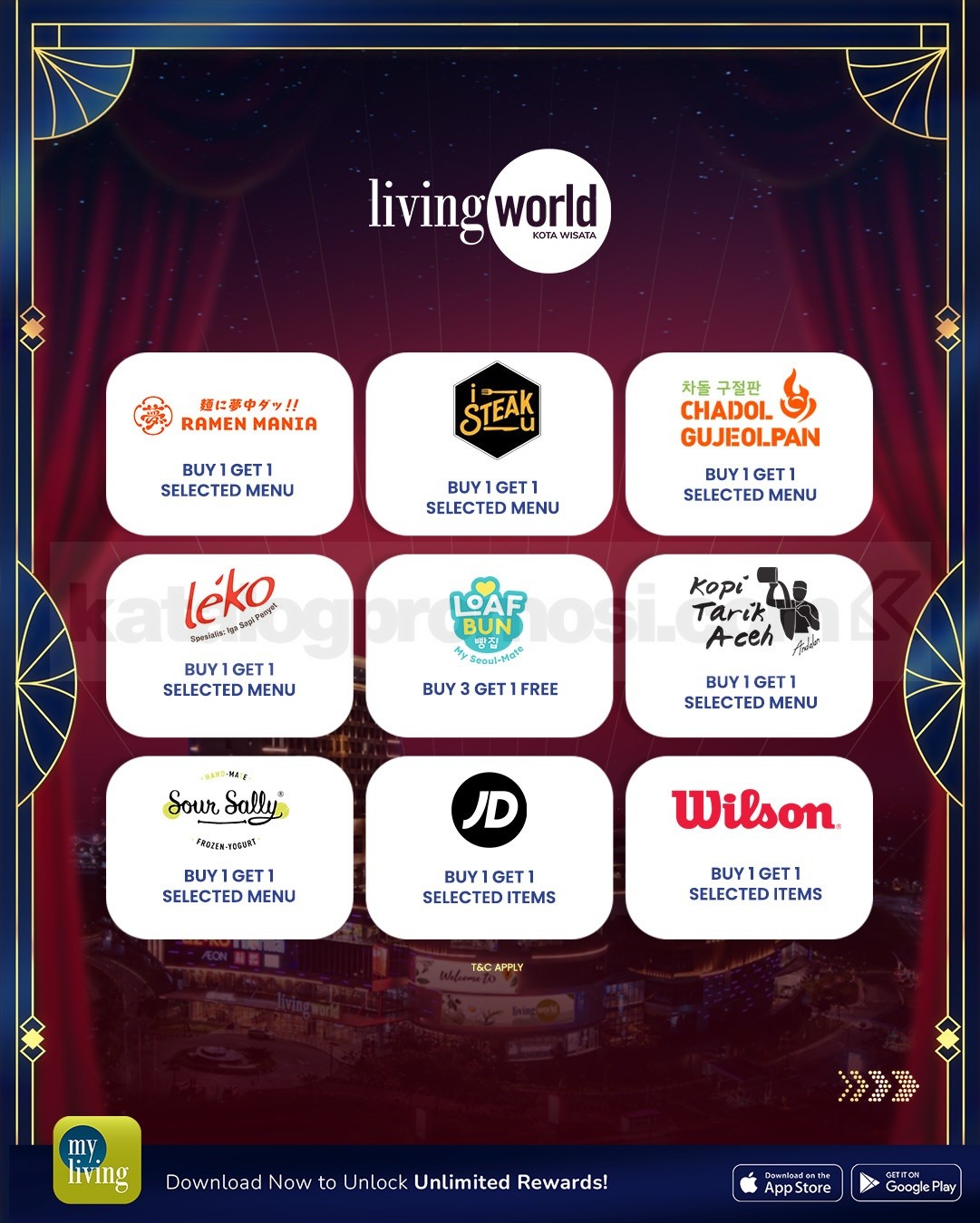 Living World Kota Wisata Late Night Sale Up to 70% Living World Kota Wisata Late Night Sale Up to 70% 1