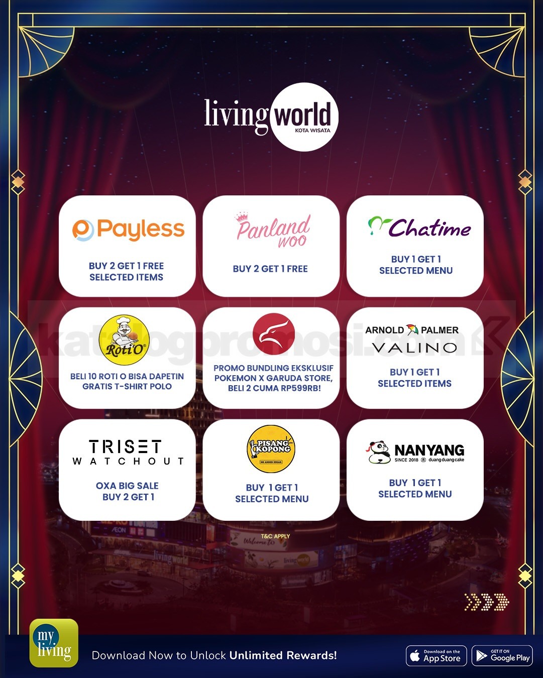 Living World Kota Wisata Late Night Sale Up to 70% Living World Kota Wisata Late Night Sale Up to 70% 3