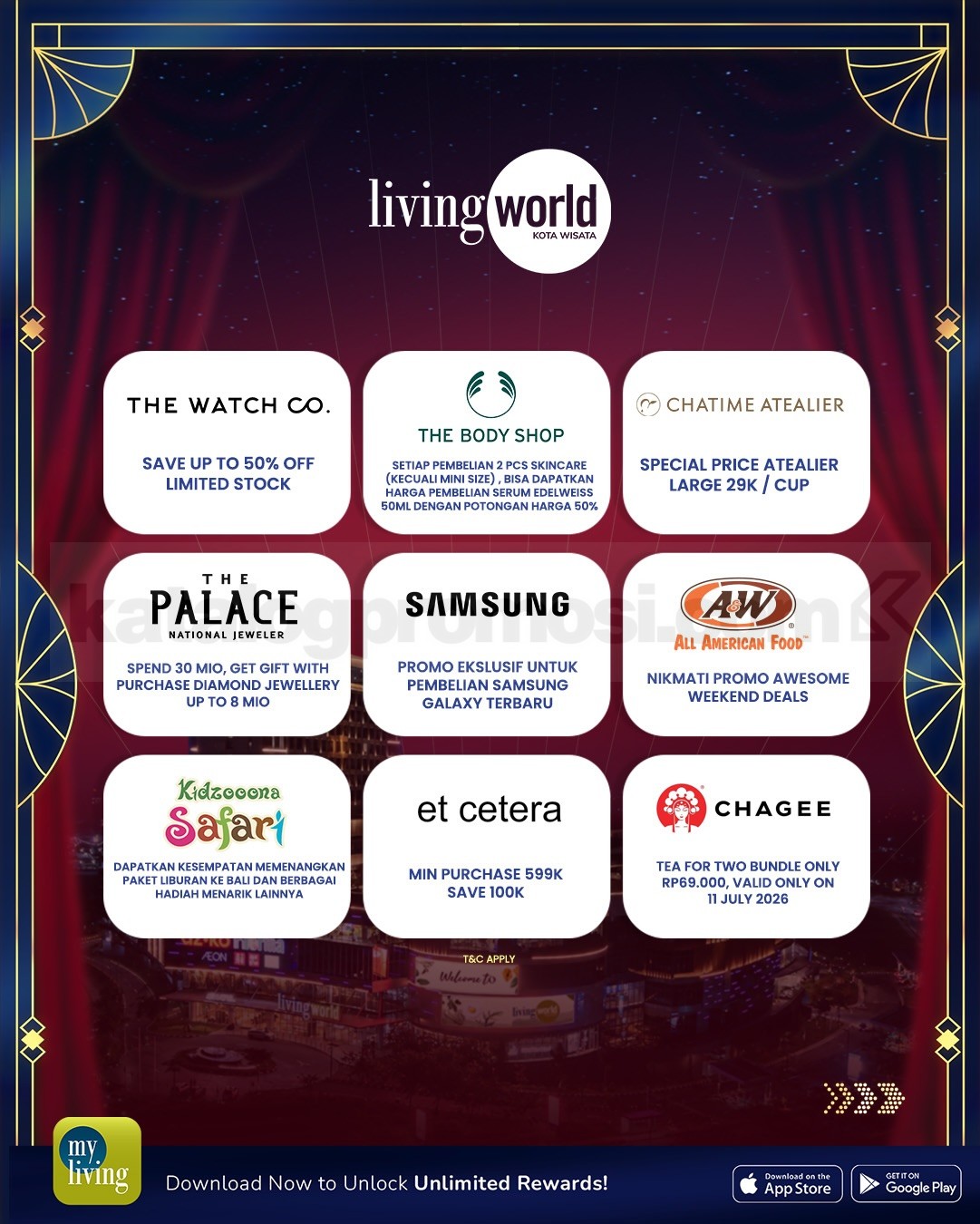 Living World Kota Wisata Late Night Sale Up to 70% Living World Kota Wisata Late Night Sale Up to 70% 5