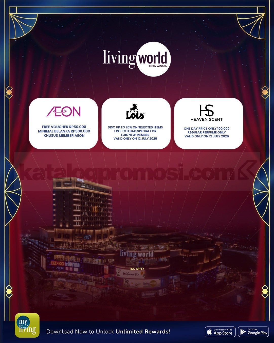 Living World Kota Wisata Late Night Sale Up to 70% Living World Kota Wisata Late Night Sale Up to 70% 7