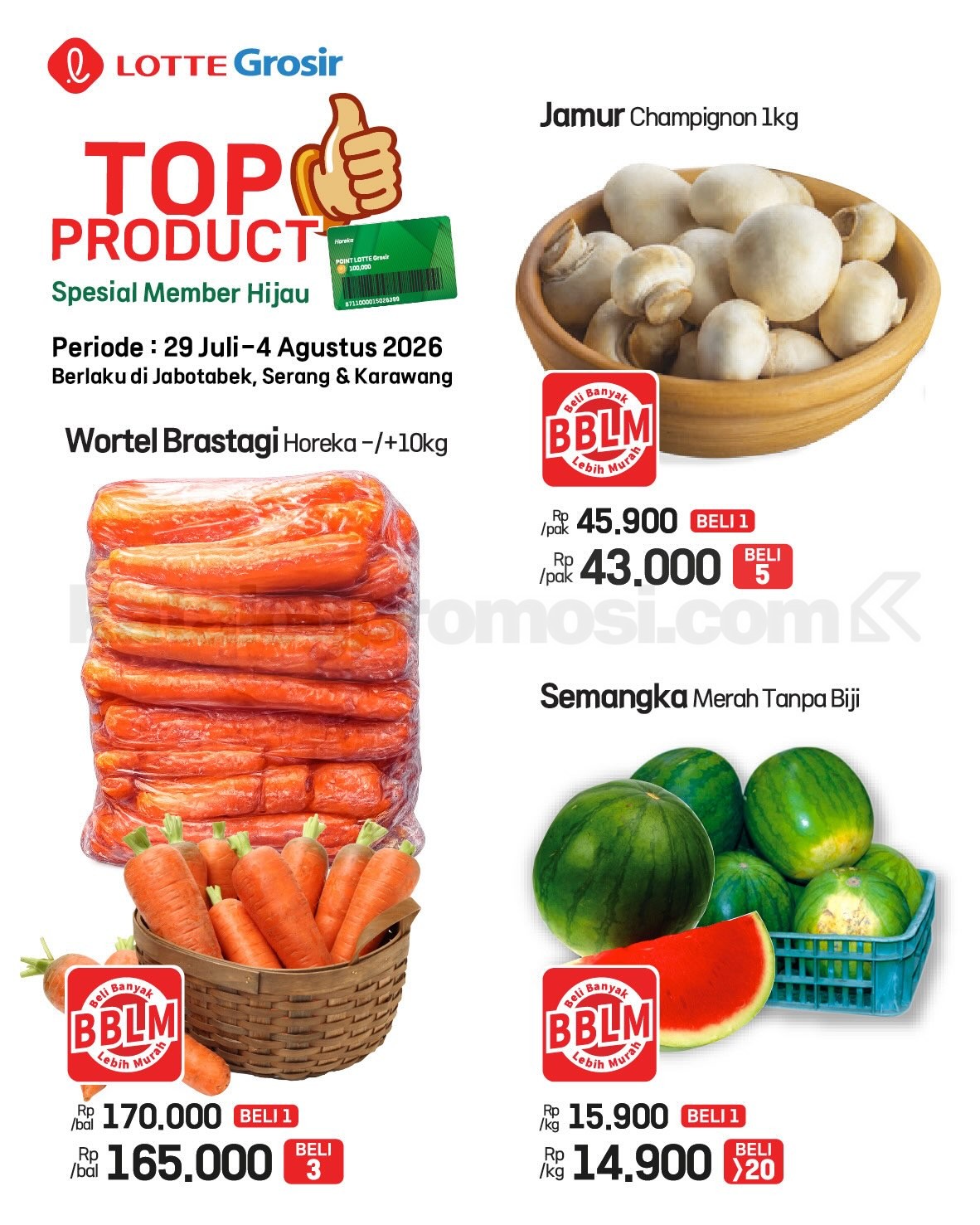 Katalog Promo LOTTE GROSIR TERBARU 28 Juli - 04 Agustus 2026
