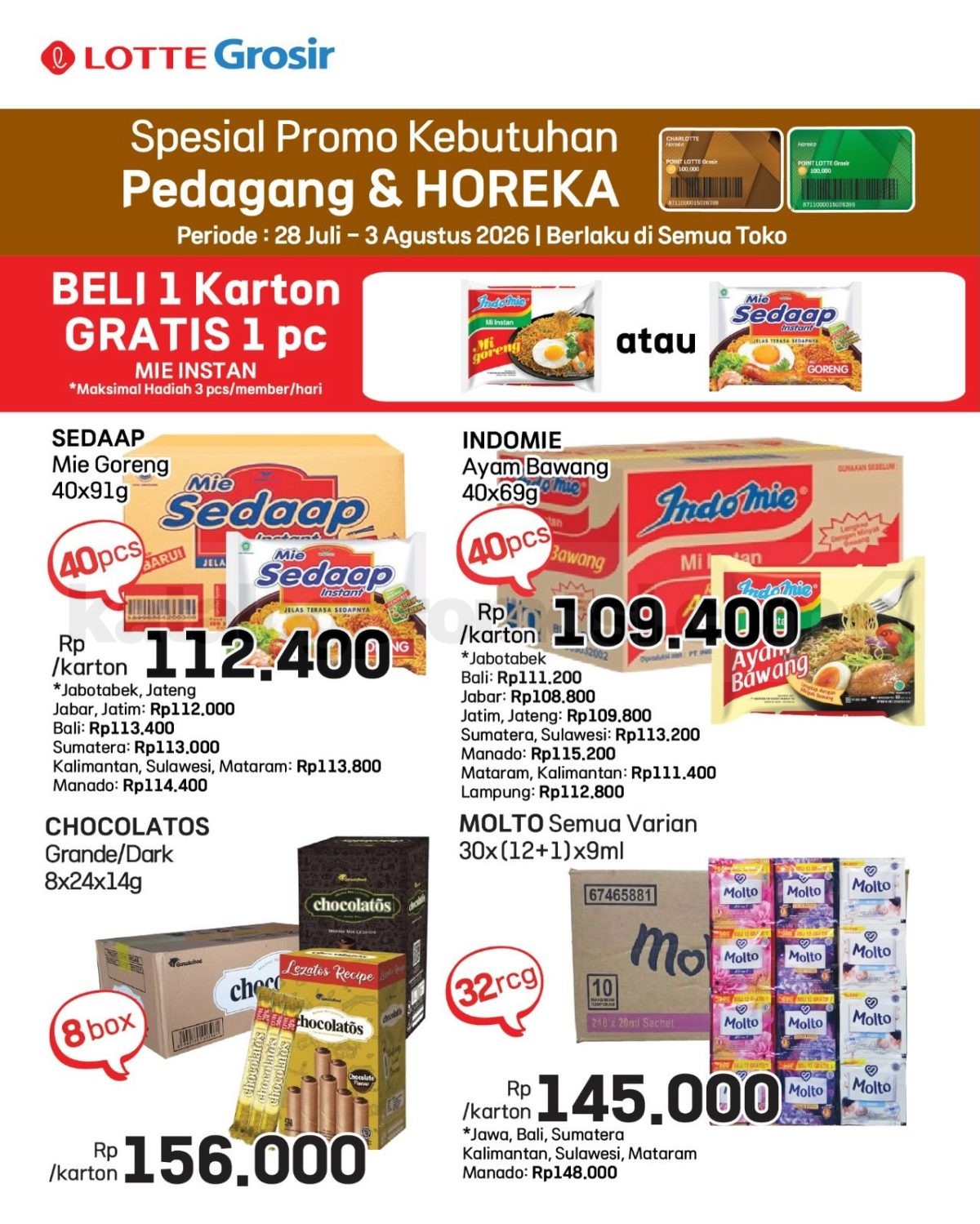 Katalog Promo LOTTE GROSIR TERBARU 28 Juli - 04 Agustus 2026