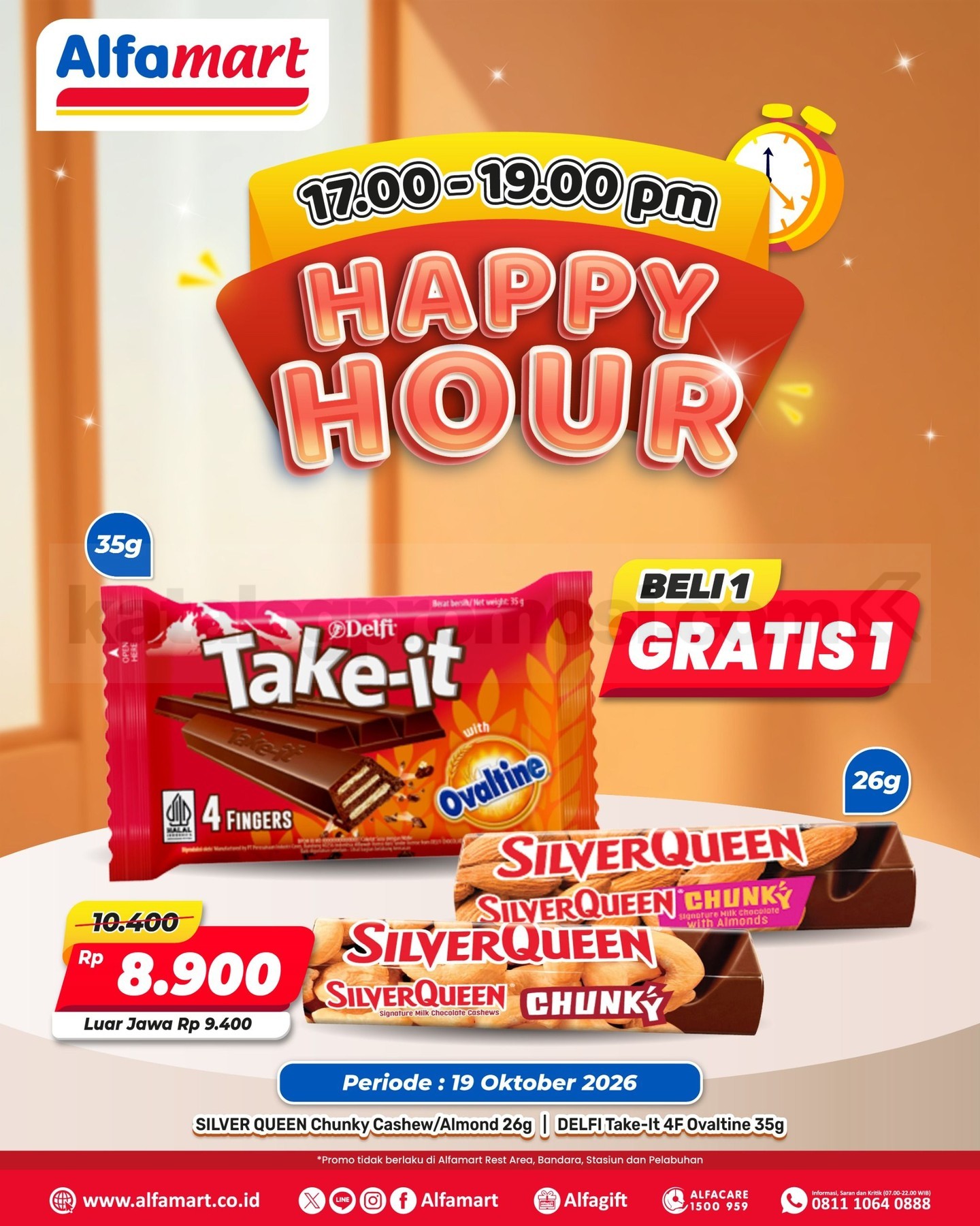 Promo Alfamart Happy Hour Hanya 2 Jam