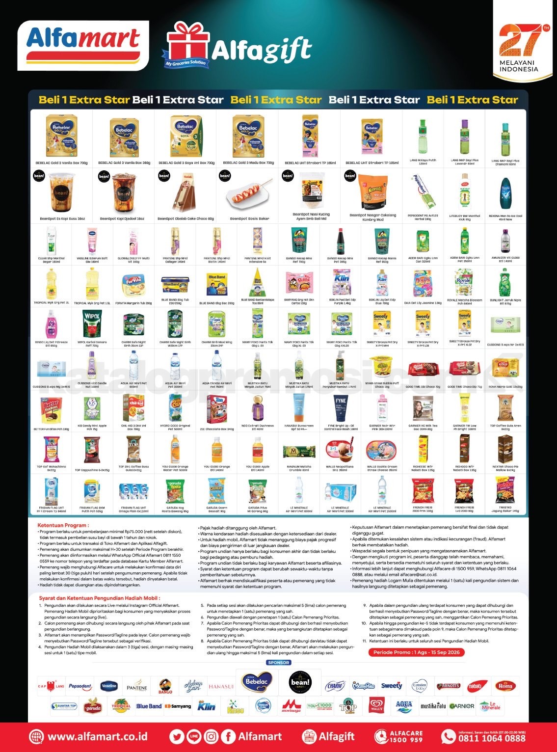 Promo Alfamart Terbaru Katalog 01-15 Agustus 2026 Promo Alfamart Terbaru Katalog 01-15 Agustus 2026 2