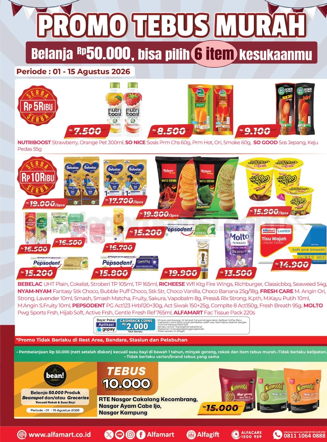 Promo Alfamart Terbaru Katalog 01-15 Agustus 2026 Promo Alfamart Terbaru Katalog 01-15 Agustus 2026 5