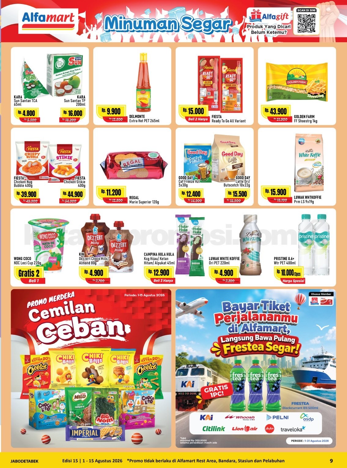 Promo Alfamart Terbaru Katalog 01-15 Agustus 2026 Promo Alfamart Terbaru Katalog 01-15 Agustus 2026 9