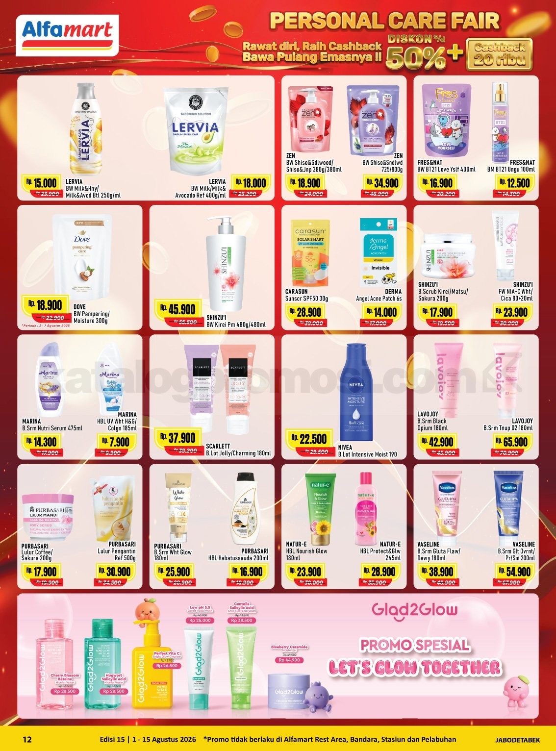 Promo Alfamart Terbaru Katalog 01-15 Agustus 2026 Promo Alfamart Terbaru Katalog 01-15 Agustus 2026 12