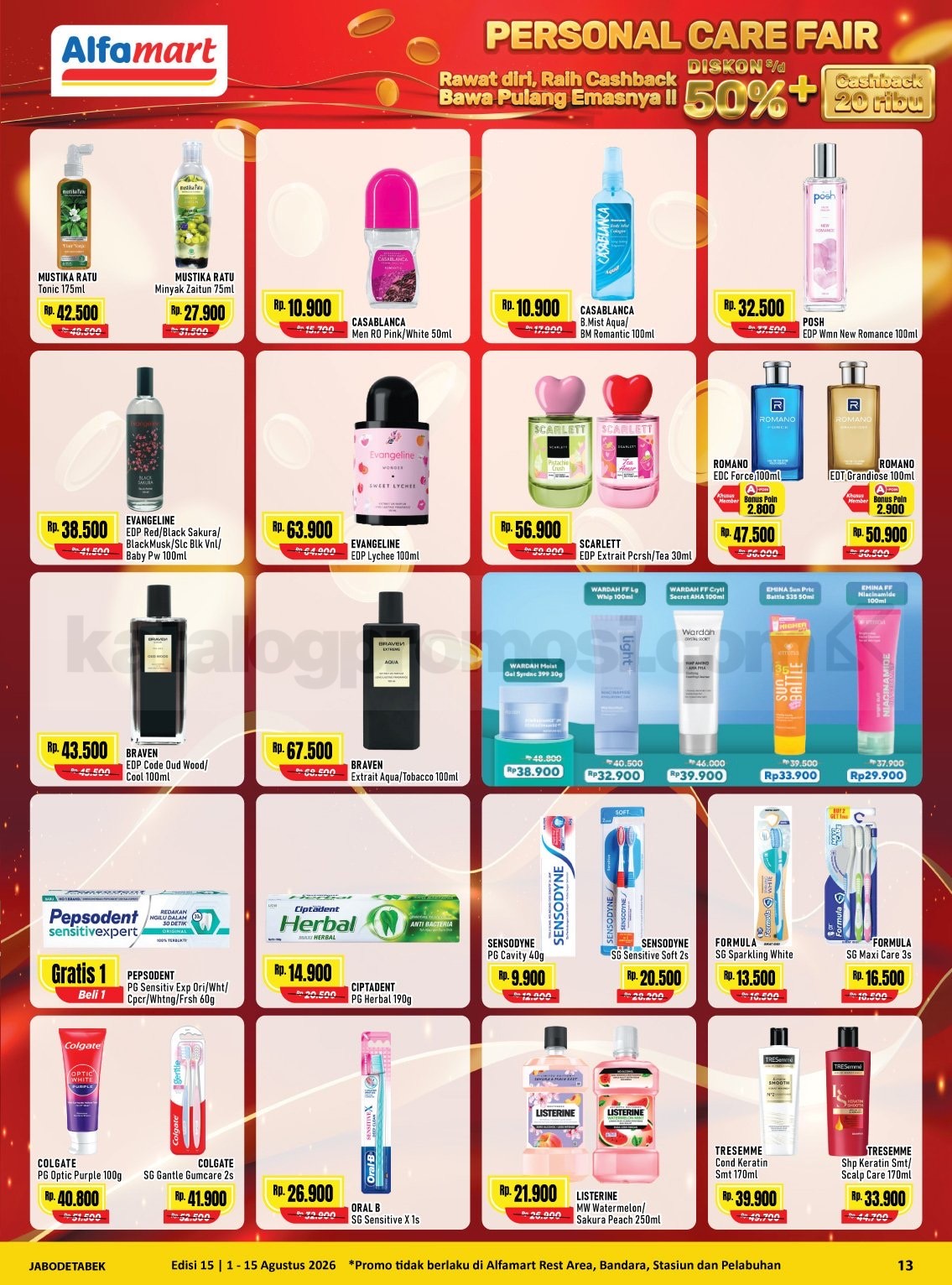 Promo Alfamart Terbaru Katalog 01-15 Agustus 2026 Promo Alfamart Terbaru Katalog 01-15 Agustus 2026 13
