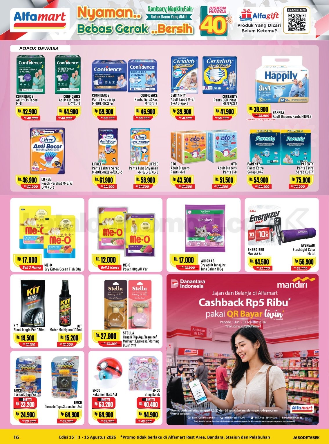 Promo Alfamart Terbaru Katalog 01-15 Agustus 2026 Promo Alfamart Terbaru Katalog 01-15 Agustus 2026 17