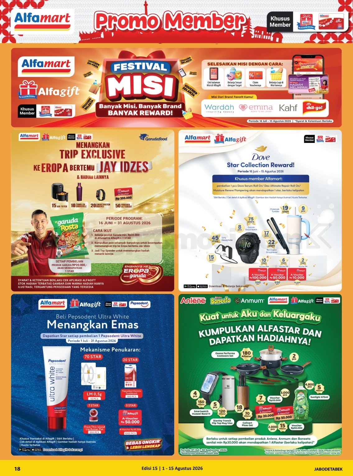 Promo Alfamart Terbaru Katalog 01-15 Agustus 2026 Promo Alfamart Terbaru Katalog 01-15 Agustus 2026 18