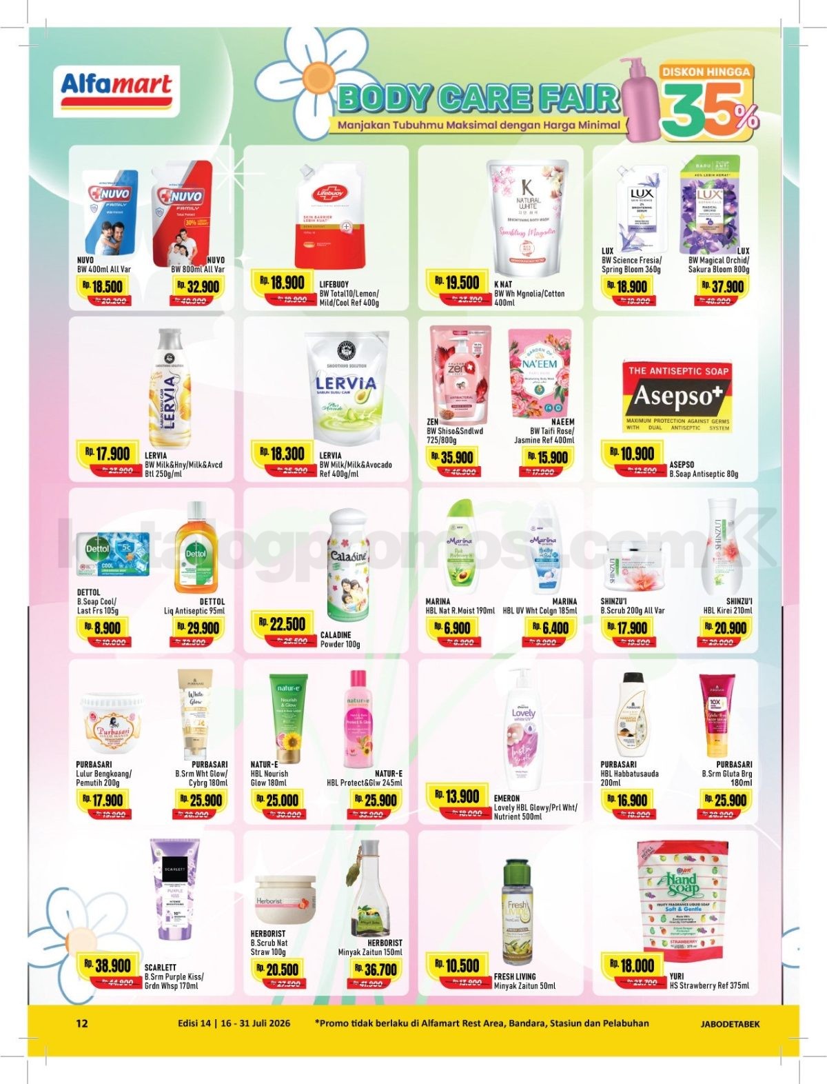 Promo Alfamart Terbaru Katalog 16-31 Juli 2026 Promo Alfamart Terbaru Katalog 16-31 Juli 2026 6