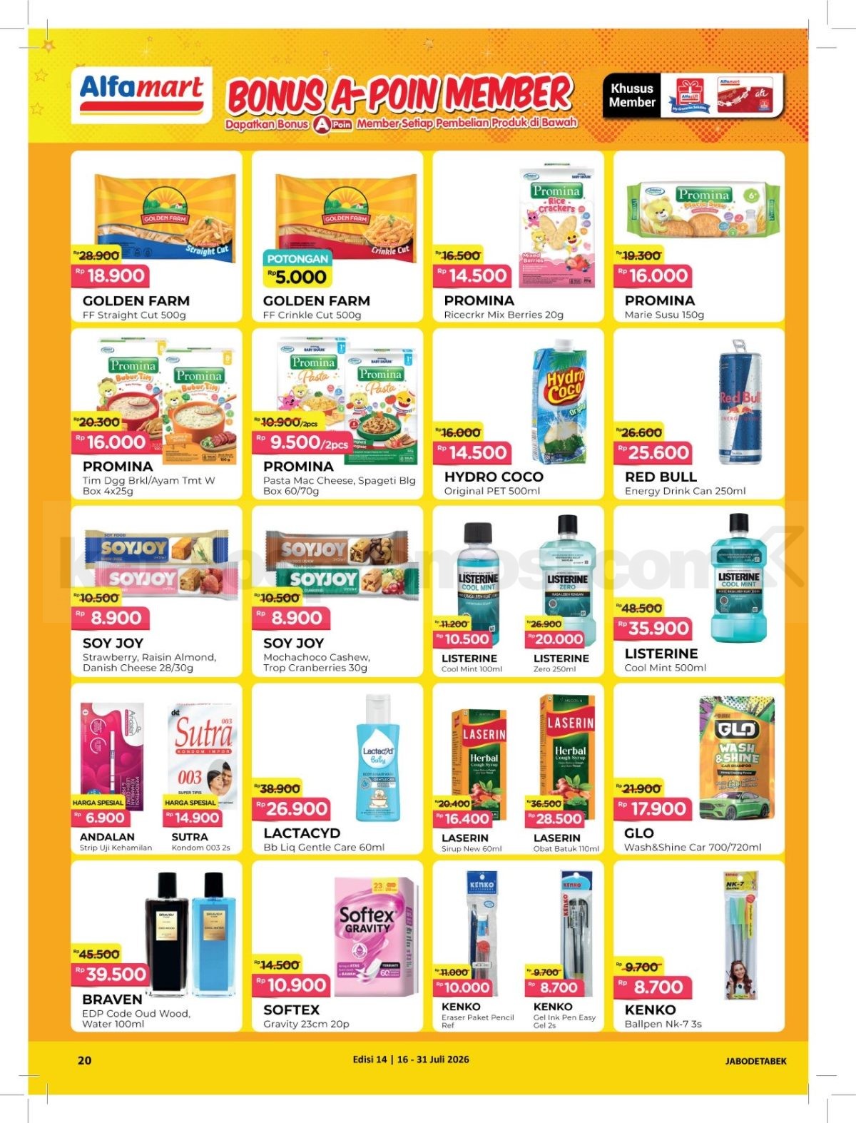 Promo Alfamart Terbaru Katalog 16-31 Juli 2026 Promo Alfamart Terbaru Katalog 16-31 Juli 2026 12