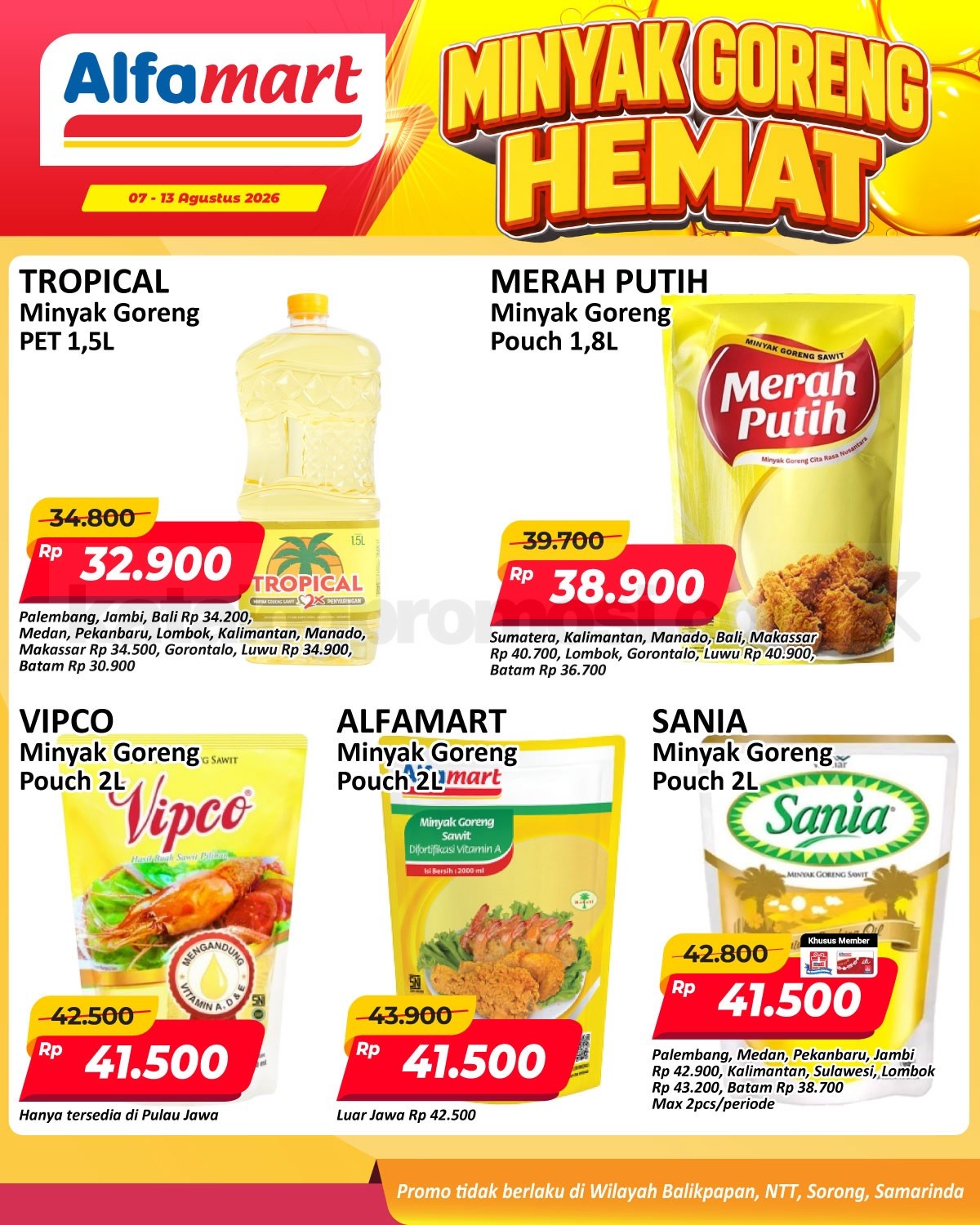 PROMO ALFAMART MINYAK GORENG MURAH 07-13 Agustus 2026