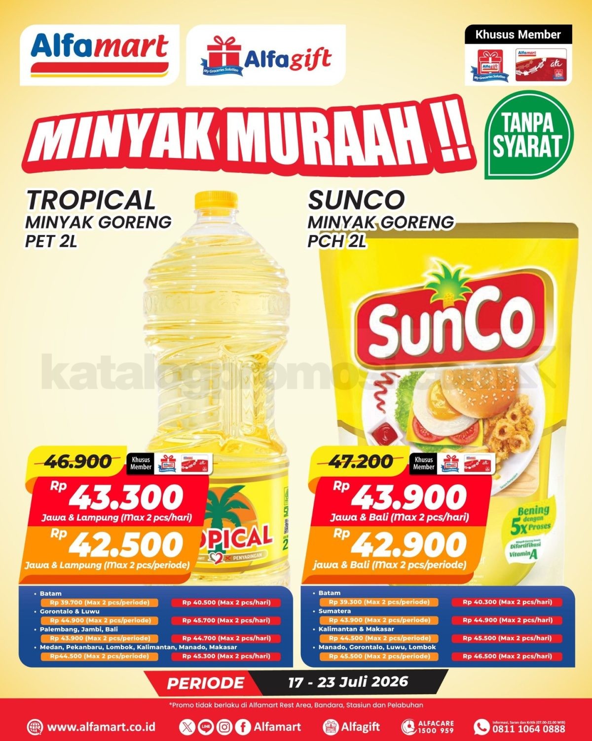 PROMO ALFAMART MINYAK GORENG MURAH 17-23 Juli 2026