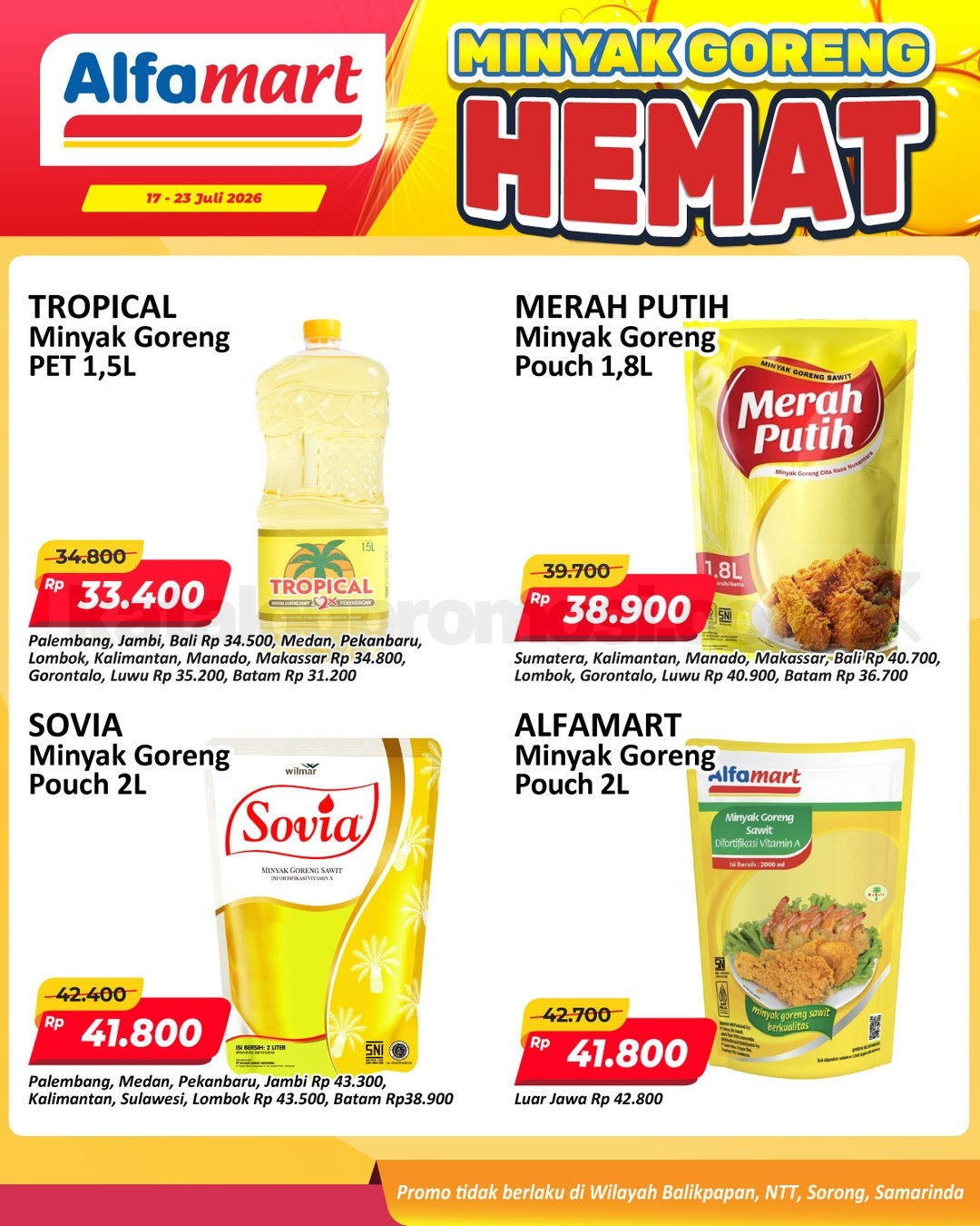 PROMO ALFAMART MINYAK GORENG MURAH 17-23 Juli 2026