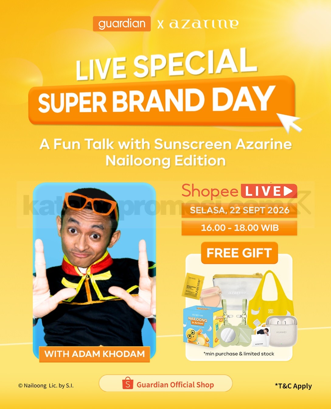 Promo Azarine Super Brand Day Diskon hingga 20% Promo Azarine Super Brand Day Diskon hingga 20% 1