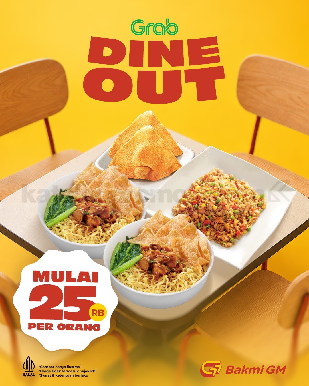 Promo Bakmi GM Grab Dine Out Paket Hemat Mulai Rp25 Ribuan Promo Bakmi GM Grab Dine Out paket hemat mulai Rp25 ribuan untuk pilihan makan bersama