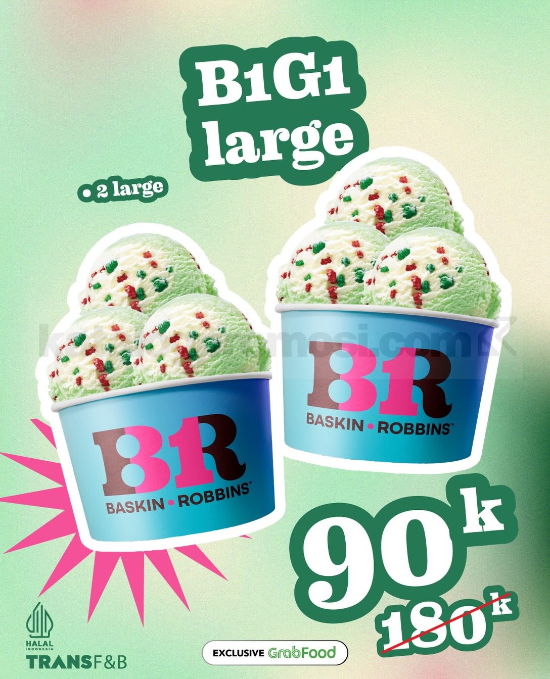 Promo Baskin Robbins Limited Sale Diskon Hingga 55% Promo Baskin Robbins Limited Sale Diskon Hingga 55% 1