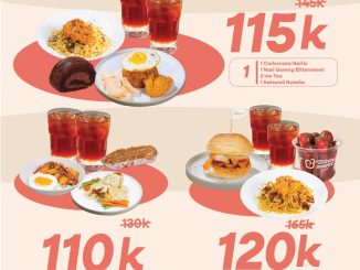 Promo Bittersweet by Najla July Deals Mulai Rp. 110.000 dengan paket makanan dan dessert