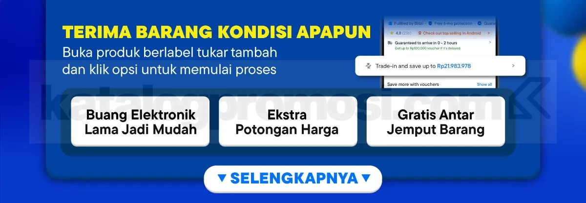 Promo Blibli 15th Electronic Day Diskon hingga 1,5 Juta Promo Blibli 15th Electronic Day Diskon hingga 1,5 Juta 1
