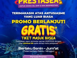 Promo BXSea PrestaSea Gratis Tiket Masuk untuk pengunjung yang memenuhi syarat selama periode promo