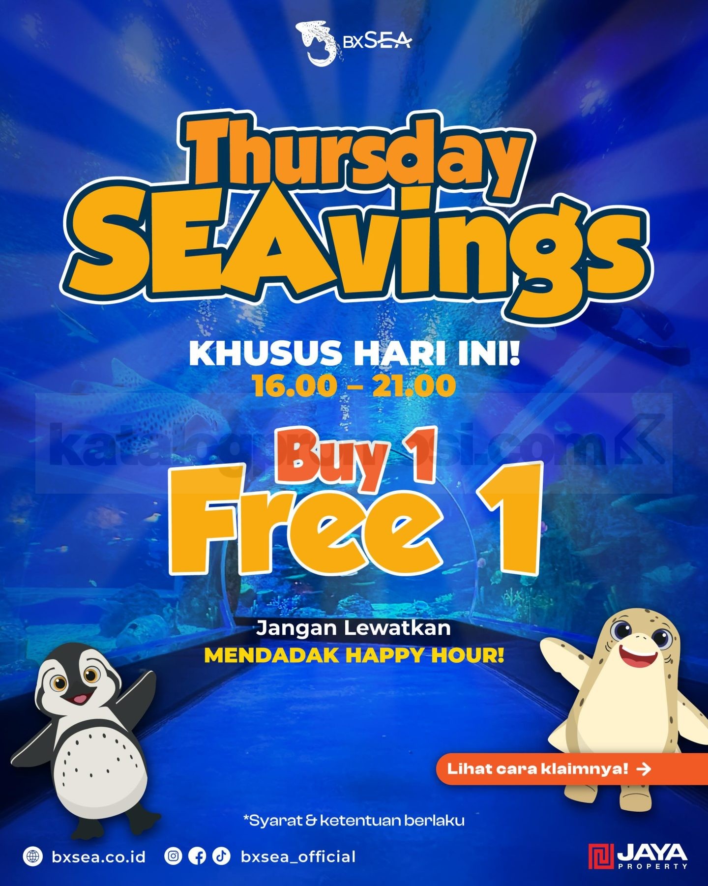 Promo BXSea Thursday SEAvings Buy 1 Free 1 Promo BXSea Thursday SEAvings Buy 1 Free 1 13 Agustus 2026