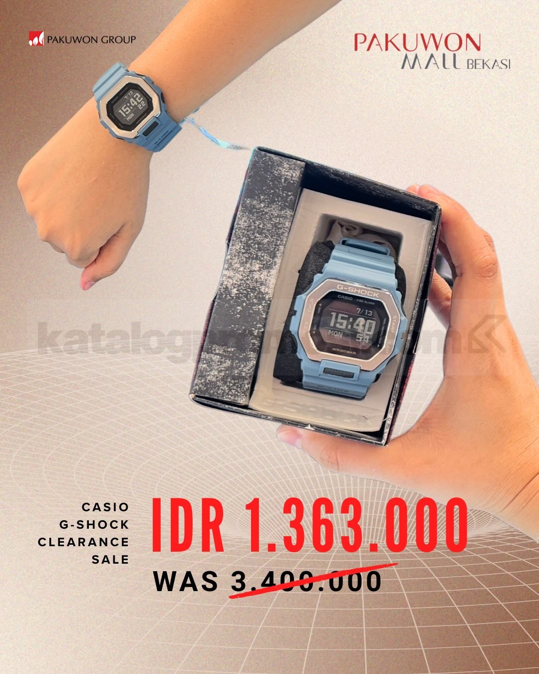Promo Casio G-Shock Clearance Sale Diskon Hingga 60% Promo Casio G-Shock Clearance Sale Diskon Hingga 60% 3