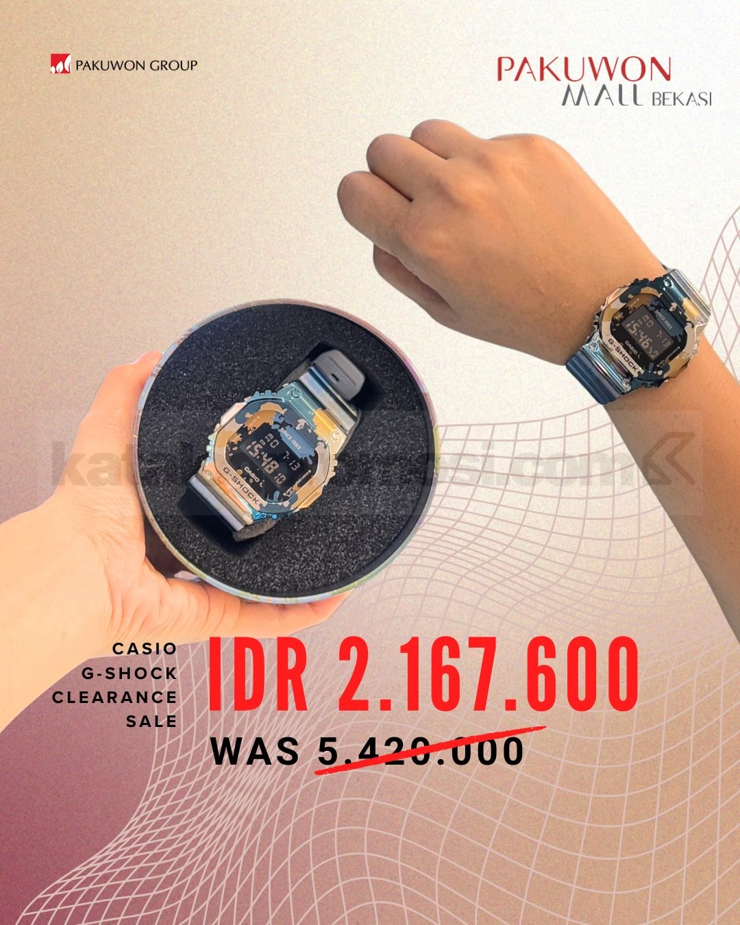 Promo Casio G-Shock Clearance Sale Diskon Hingga 60% Promo Casio G-Shock Clearance Sale Diskon Hingga 60% 5