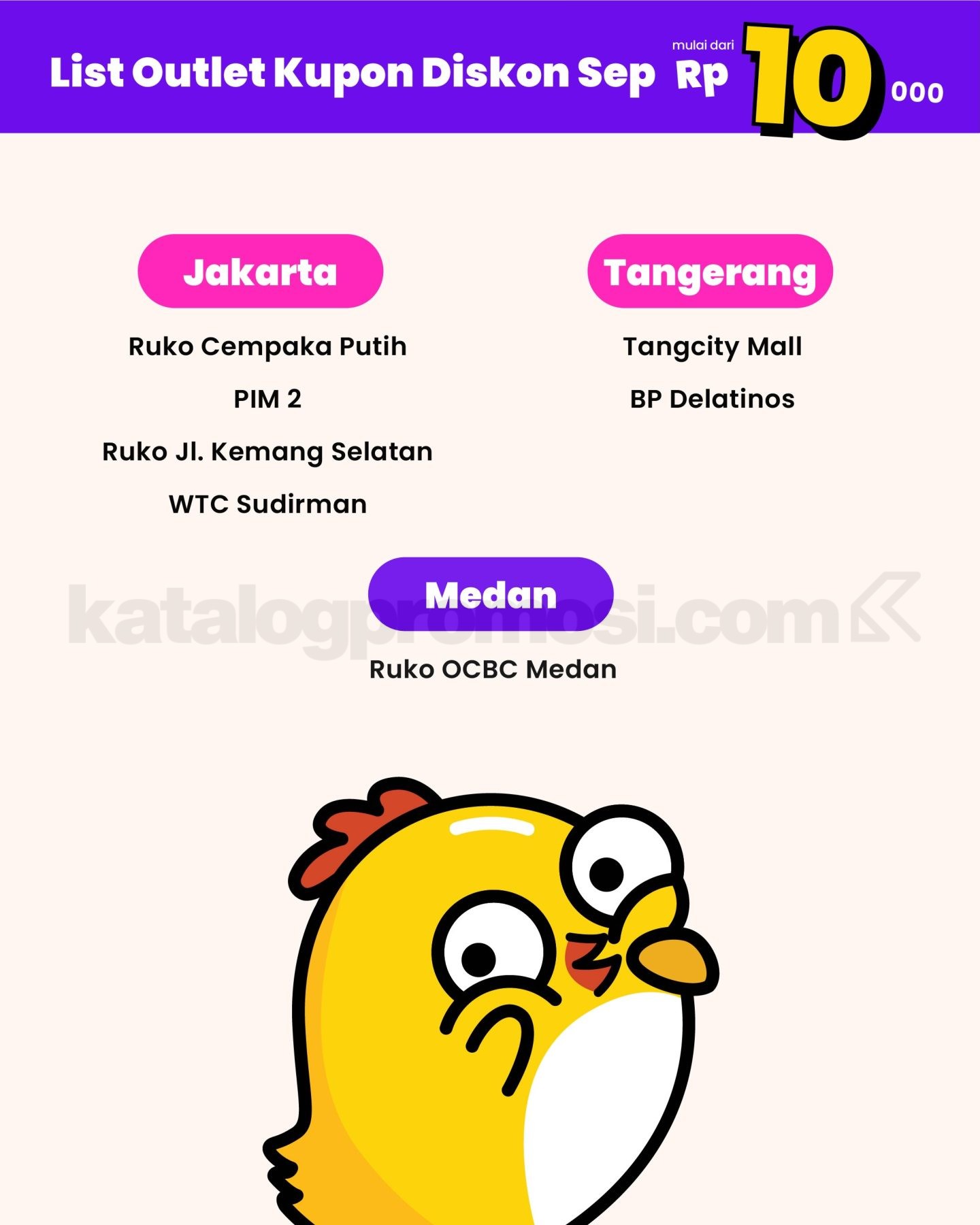 Promo Chigo x Flip Kupon September Mulai Rp10.000 Promo Chigo x Flip Kupon September Mulai Rp10.000 5