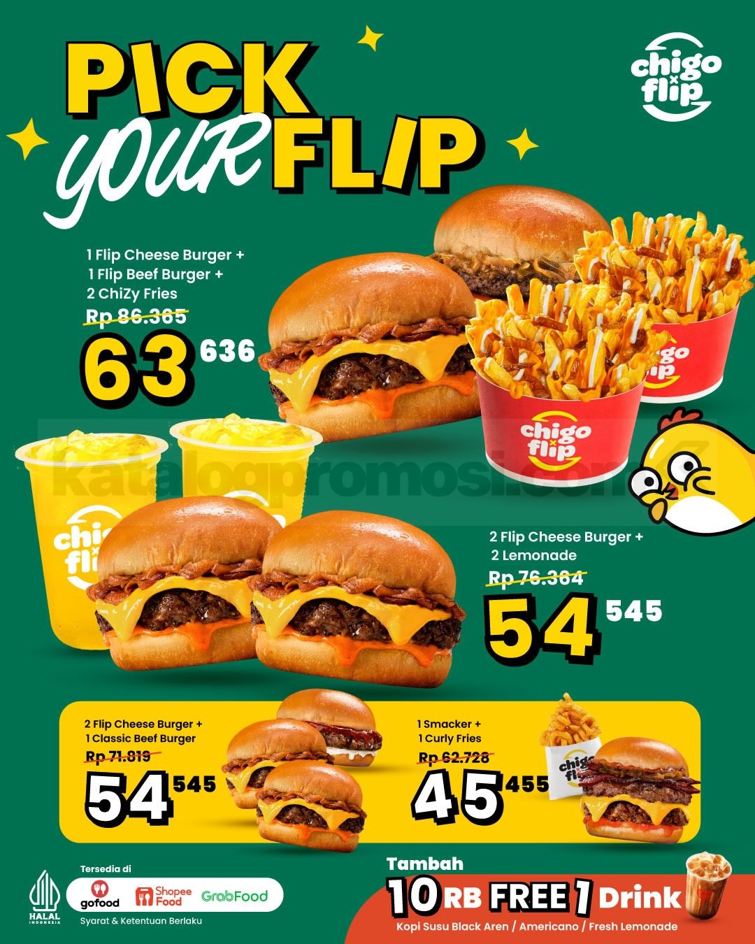Promo Chigo x Flip Pick Your Flip Mulai Rp25.455 Promo Chigo x Flip Pick Your Flip Mulai Rp25.455 1